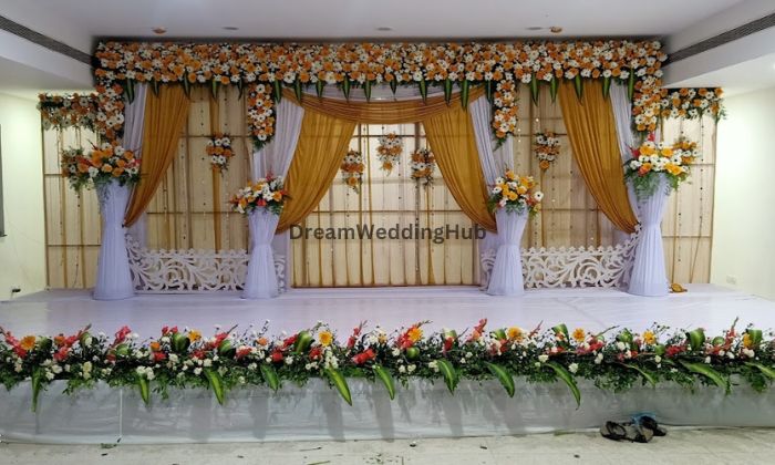 Laxmi Prasanna flower decorations